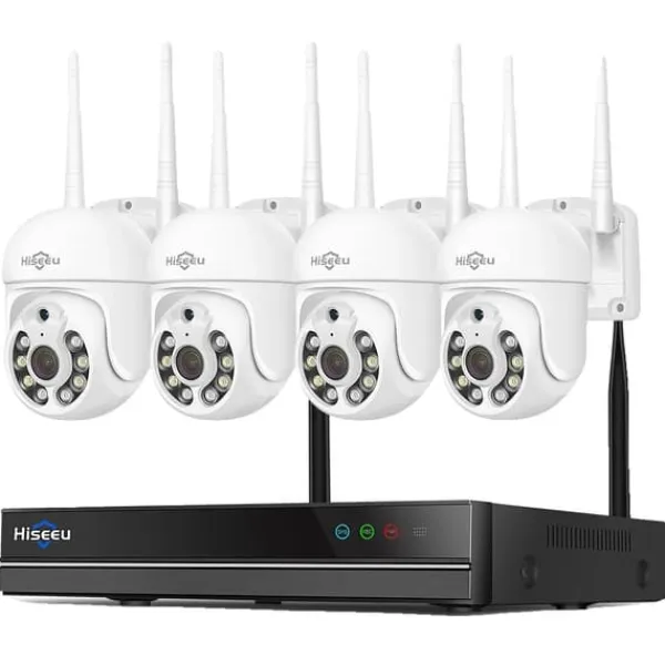Hot 16CH NVR Sikkerhedssystem, 5MP Høj Opløsning, IP66 Vandtæt,16CH NVR 3MP 4 Cas, EU stik, 1T Sikkerhedsmonitorer & Videokameraer