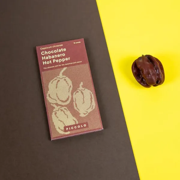 Chilipeppar seeds, Chocolate Habanero, Piccolo Frø