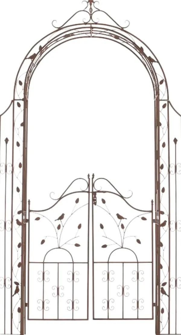Classic Garden Arch - Rose Arch - Stål robust, perfekt som klatrehjælp Buer, Spalier, Lysthuse Uden Tag