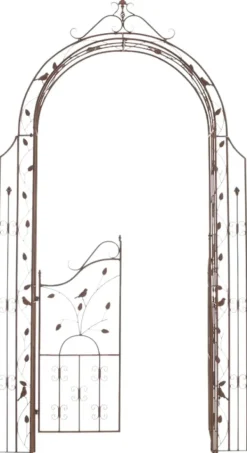 Classic Garden Arch - Rose Arch - Stål robust, perfekt som klatrehjælp Buer, Spalier, Lysthuse Uden Tag