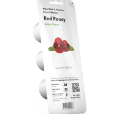 Blomster^Click & Grow Smart Garden Refill Red Pansy 3stk