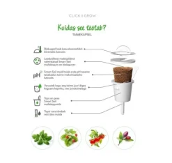 Discount Click & Grow Smart Refill White Snapdragon 3 stk Blomster