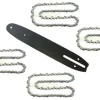 Sale 25cm / 1,3mm / 3/8 / 40 TG Sværd +4X kæde for Makita DUC252Z / MTD GCS 25/30T Havemaskiner