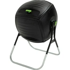 New Color Baby Kapacitet Til Komposteringsterning 189l 75x81x113 Cm Sort Kompostering
