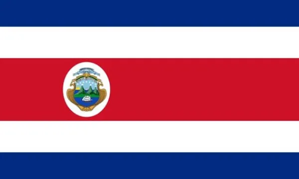Flag & Vindposer^Costa Rica flag