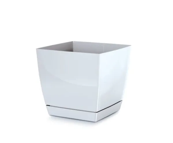 Krukker & Plantebeholdere^COUBI BLOMSTERPOTTE - HVID - PP-DUKP120B