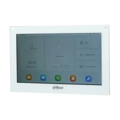 Sikkerhedsmonitorer & Videokameraer^Dahua VTH5341GW-W Digital Indendørs Monitor, 10-Tommer Skærm, To-Vejs Taleopkald, Elevator Kontrol