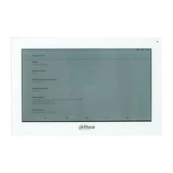 Sikkerhedsmonitorer & Videokameraer^Dahua VTH5341GW-W Digital Indendørs Monitor, 10-Tommer Skærm, To-Vejs Taleopkald, Elevator Kontrol