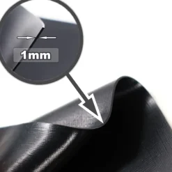 Springvand & Damme^Dam liner PVC 9 m x 2 m 1,0 mm Sort Have dam liner