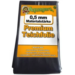 Clearance Dam liner PVC 1 m x 8 m 0,5 mm Sort Have dam liner Springvand & Damme
