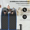 Hot Dampsauna, 78x87x101 cm, Sort Sauna
