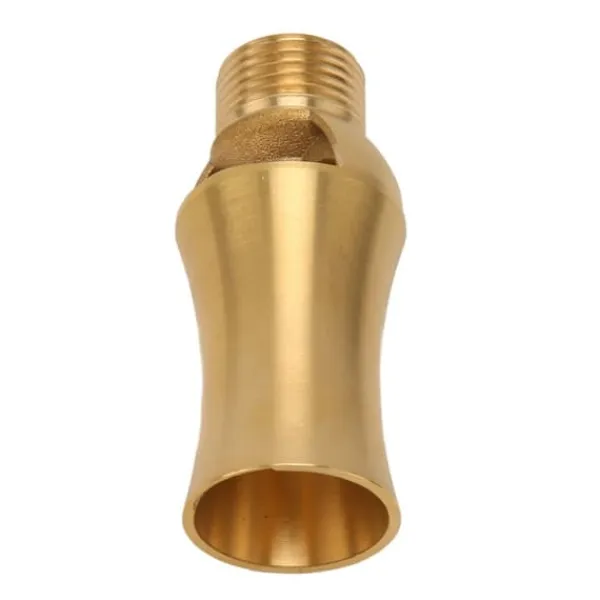 Best Damsprinklerdyse Kobber Istårn Kaskade Cedertræ Sprøjtehoved Til Havedam G1/2" Udvendig Gevind 7,1cm Springvand & Damme