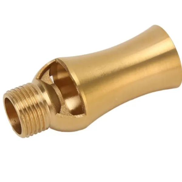 Best Damsprinklerdyse Kobber Istårn Kaskade Cedertræ Sprøjtehoved Til Havedam G1/2" Udvendig Gevind 7,1cm Springvand & Damme