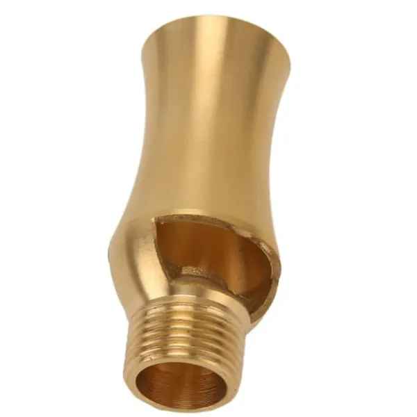 Best Damsprinklerdyse Kobber Istårn Kaskade Cedertræ Sprøjtehoved Til Havedam G1/2" Udvendig Gevind 7,1cm Springvand & Damme