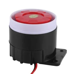 Outlet DC 12V Kablet Mini Alarmhorn Hjemmesikkerhed 110 dB Lydalarmeringssystem Hjemmealarmsystemer