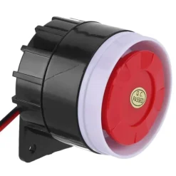 Outlet DC 12V Kablet Mini Alarmhorn Hjemmesikkerhed 110 dB Lydalarmeringssystem Hjemmealarmsystemer