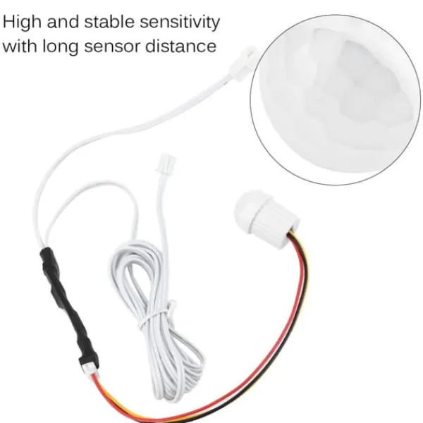 New DC5-24V 1.5A Mini justerbar infrarød sensor menneskekrops induktionsafbryder til lys Bevægelsesdetektorer