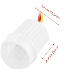 New DC5-24V 1.5A Mini justerbar infrarød sensor menneskekrops induktionsafbryder til lys Bevægelsesdetektorer