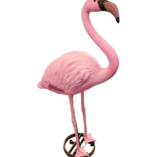 Havedekorationer^Dekorativ flamingo