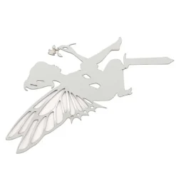 Hot Dekorativa trädgårdsstakar Fairy Silhouette Metal Yard Stakes Arts Utomhus Trädgårdsdekor Vårdekor Havedekorationer