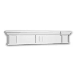 Clearance Dekorative pejs Profhome 164004 stil klassisk Pejse