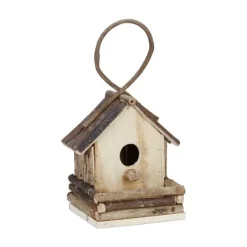 Best Dekorativt fuglehus, Træ, 28,5x20,5x17,5 cm, Natur Til Fugle & Småvildt