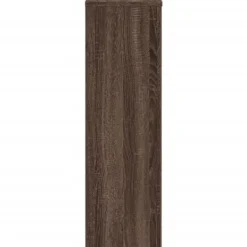 New 2-delt plantestativ i konstrueret træ | Farve: Brun | Størrelse: 25x25x80 cm Plantestativer