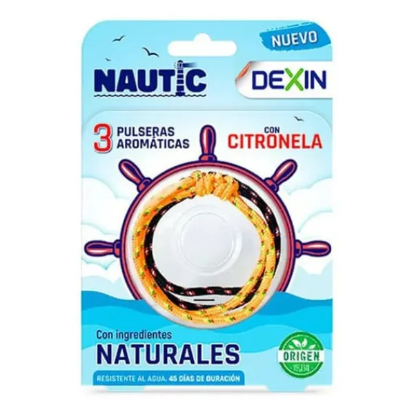 Best Dexin Nautical Aromatic Bracelet with Citronella 3 Units Insektmiddel & Dyreafvisende Middel