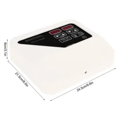 Sauna^Digital Sauna Controller, Væghængt, Overophedningsbeskyttelse,HVID