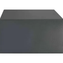 Clearance Digitalt pengeskab i stål med elektronisk lås | Farve: Mørkegrå | Størrelse: 42x37x20 cm Pengeskabe