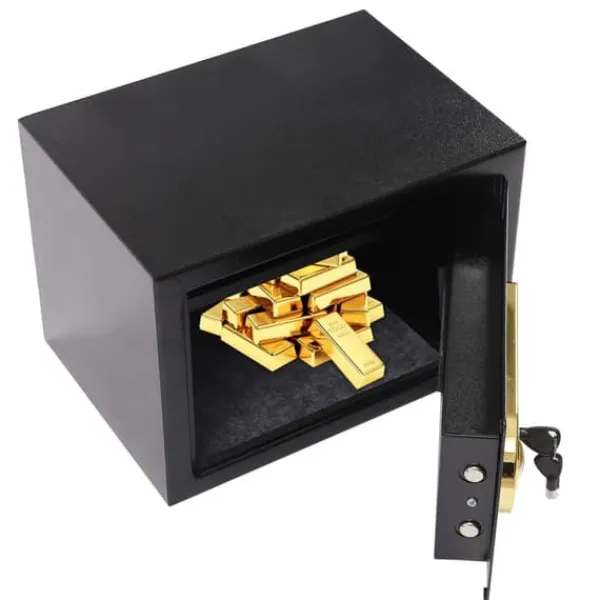 Pengeskabe^Digitalt Pengeskab, Kapacitet 22L, Eksterne Dimensioner 35 x 25 x 25 cm, Interne Dimensioner 34,7 x 19 x 24,7 cm, Nettovægt 6 kg