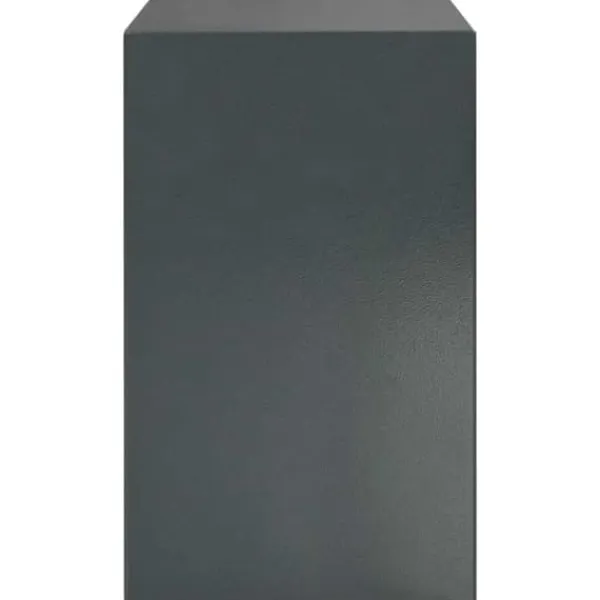Pengeskabe^Digitalt pengeskab med elektronisk lås - Mørkegrå | Størrelse: 31x35x50 cm | Materiale: Stål