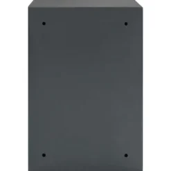 Pengeskabe^Digitalt pengeskab med elektronisk lås - Mørkegrå | Størrelse: 31x35x50 cm | Materiale: Stål