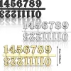 Adresseskilte & Husnumre^DIY Ur Numerskilt - Guld Sølv Sort - I Æske