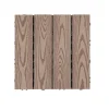 Havedekorationer^Dækfliser, WPC-materiale, Sammenkoblingsdesign,Kaffe