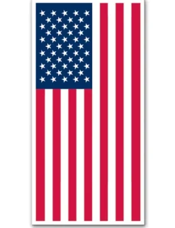 Best Dørdekoration USA. Size-Standard Flag & Vindposer