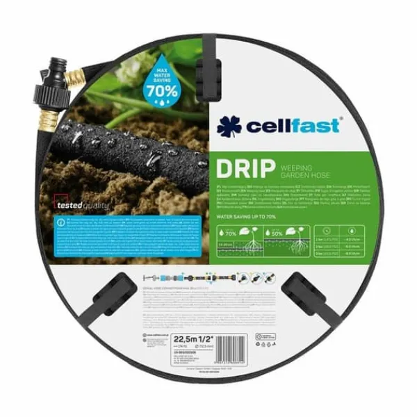Vanding^Drip pipe Cellfast 22,5 m Ø 12,5 mm Drip watering
