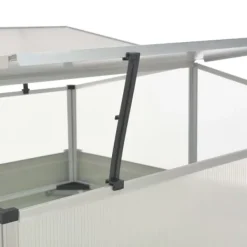 Sale Drivhus 100 x 100 x 85 cm galvaniseret stål brun - Drivhus - Drivhuse - Home & Living Drivhus