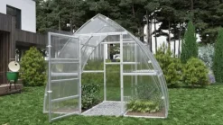 Baumera Drivhus^Drivhus "Arrow" 3x8m med 6mm polycarbonat