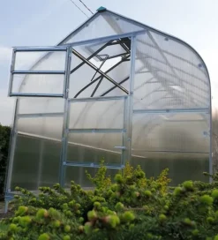 Clearance Drivhus STANDARD 20 - 2,5x8m med 6 mm polycarbonatbelægning Drivhus