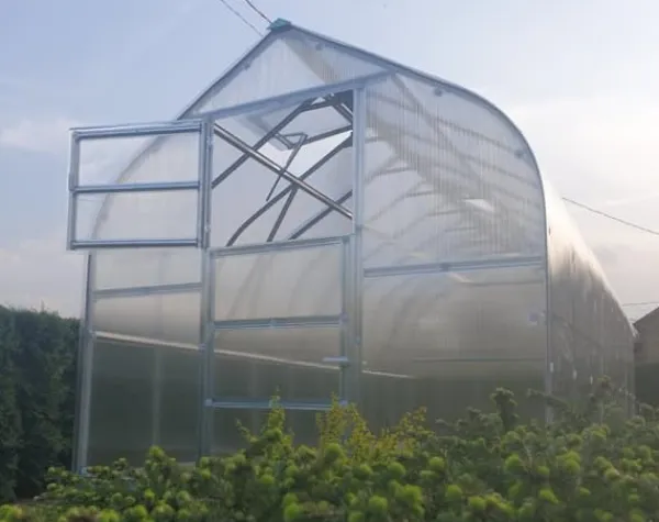 Baumera Drivhus^Drivhus STANDARD 15 - 2,5x6m med 4 mm polycarbonatbelægning