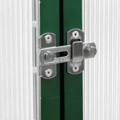 Sale Drivhus med fundamentramme i aluminium - Vejrbestandigt | Størrelse: 169x169x195 cm | Farve: Grøn Drivhus
