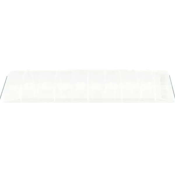 Discount Drivhus med stålstel 30 m² 10x3x2 m hvid - Drivhus - Drivhuse - Home & Living Drivhus