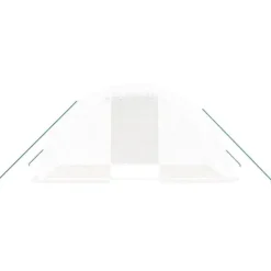 Hot Drivhus med stålstel 8 m² 4x2x2 m hvid - Drivhus - Drivhuse - Home & Living Drivhus