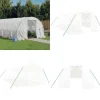 Best Drivhus med stålstel 18 m² 6x3x2 m hvid - Drivhus - Drivhuse - Home & Living Drivhus