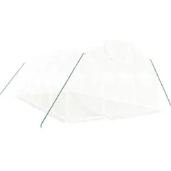 Best Drivhus med stålstel 18 m² 6x3x2 m hvid - Drivhus - Drivhuse - Home & Living Drivhus