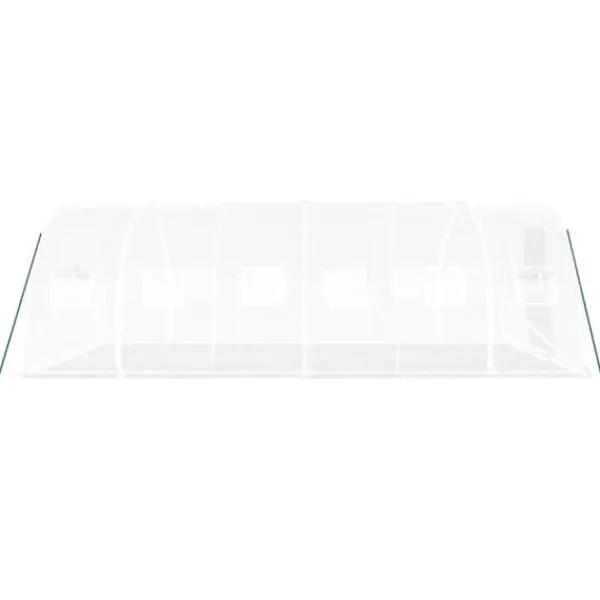 Best Drivhus med stålstel 18 m² 6x3x2 m hvid - Drivhus - Drivhuse - Home & Living Drivhus