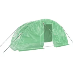 Drivhus^Drivhus med stålstel 10 m² 5x2x2,3 m grøn - Drivhus - Drivhuse - Home & Living