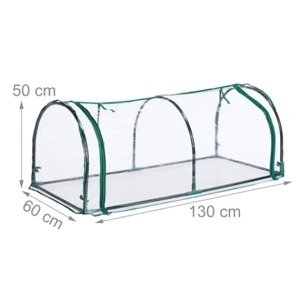 Drivhus^Drivhus Telt, 50x130x60 cm, Transparent