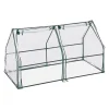 New Drivhus til forkultivering, 90x180x90 cm, Transparent Drivhus